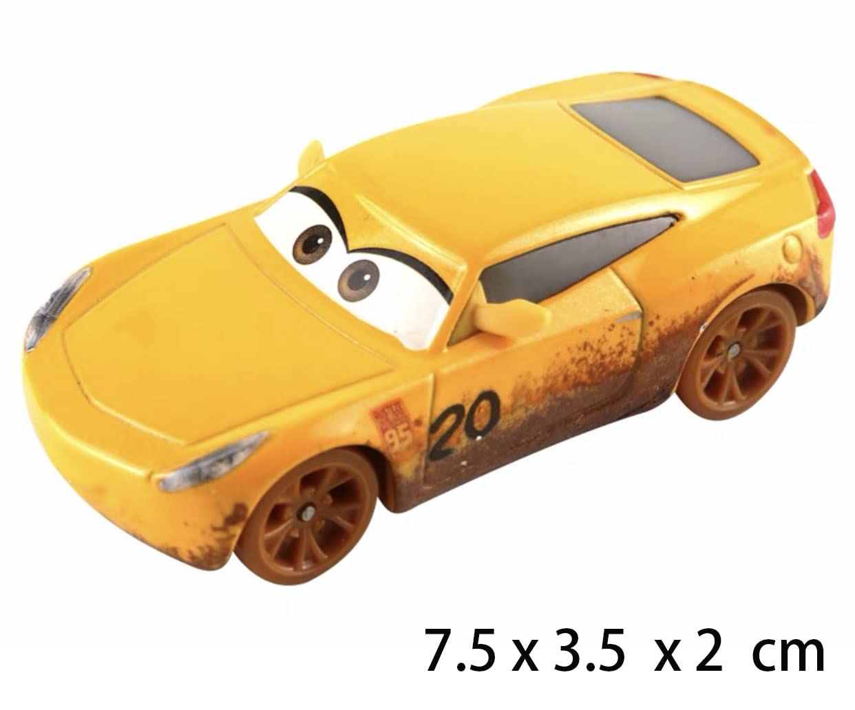 カーズ、ミニカー、マテル（アーヴィー、ミスフリッター）（目が変わるおもちゃ） カーズ、ミニカー、マテル（アーヴィー、ミスフリッター）（目が