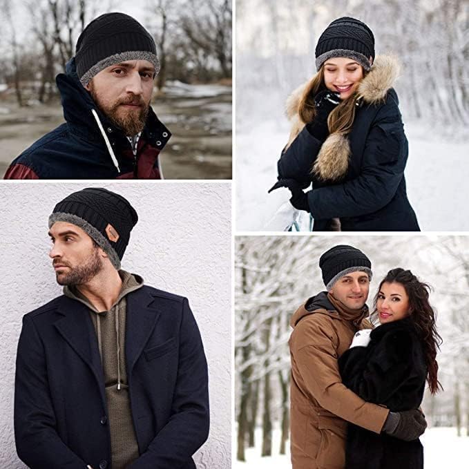 Image of LADYBRO Stylish Winter Cap for Man - Monkey Cap & Beanie Cap for Men, Women, Kids | Woolen Neck Warmer & Balaclava | Headwear & Caps for Winter, Warm Woolen Hat & Long Beanie for Men (1, Multicolor)