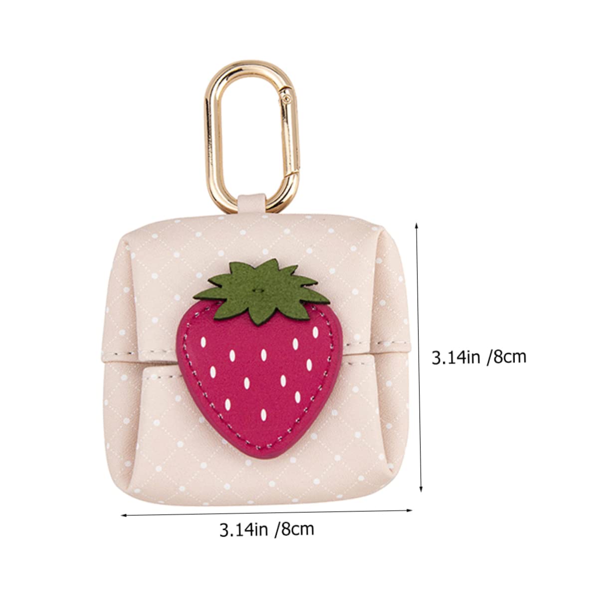 Housoutil 4 Pz mini custodia porta auricolari valigie per bambini bacheca portaoggetti stand cuffie tappi per le orecchie auricolari wireless portamonete per ragazze custodia per auricolari
