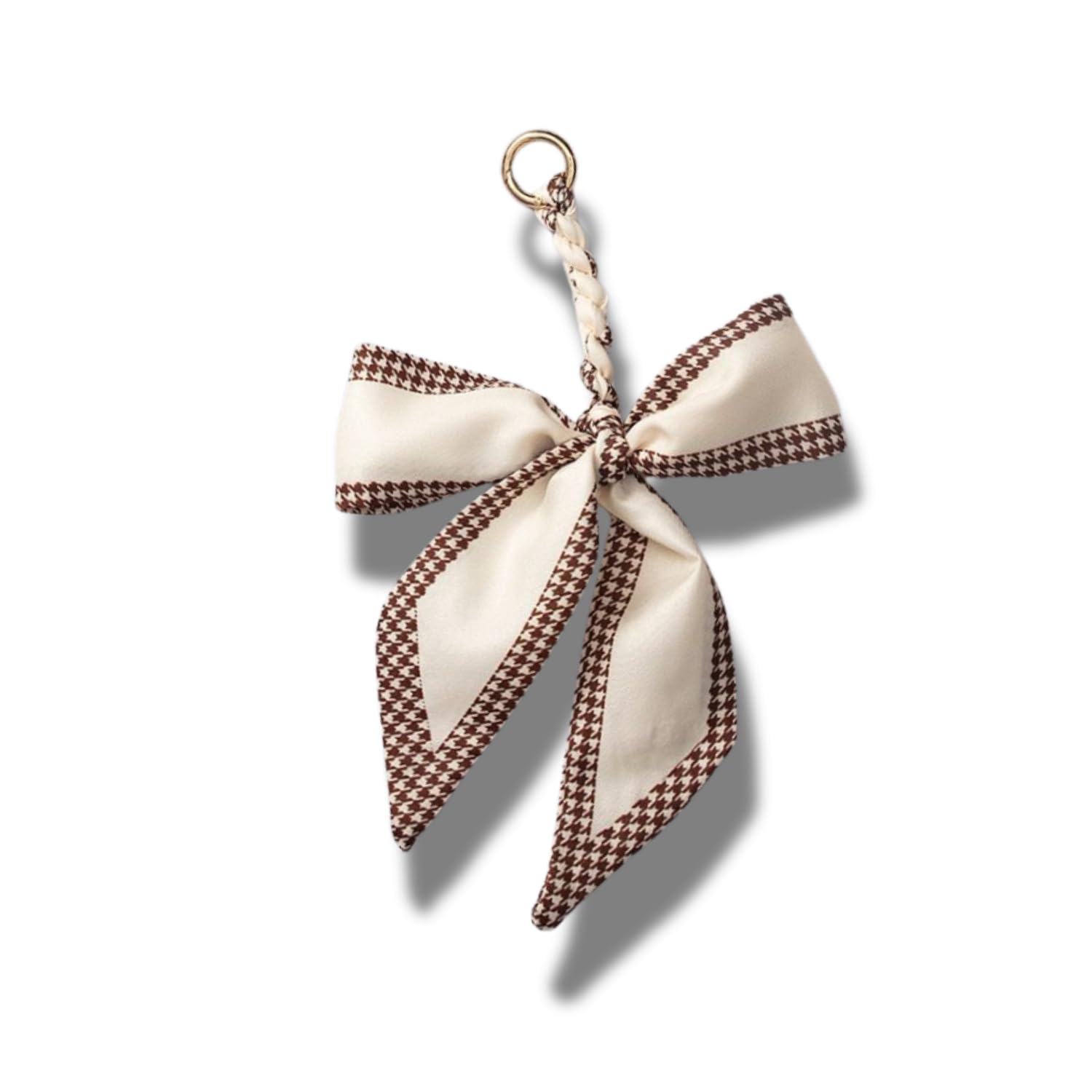 Silk Ribbon Bow Bag Pendant Charm | Keyring Keychain Charm for Women | Stylish Designer Bow-Knot Girls Keychain | Pinterest-Inspired Decorative Accessories | Purse | Handbag | Car-image-11