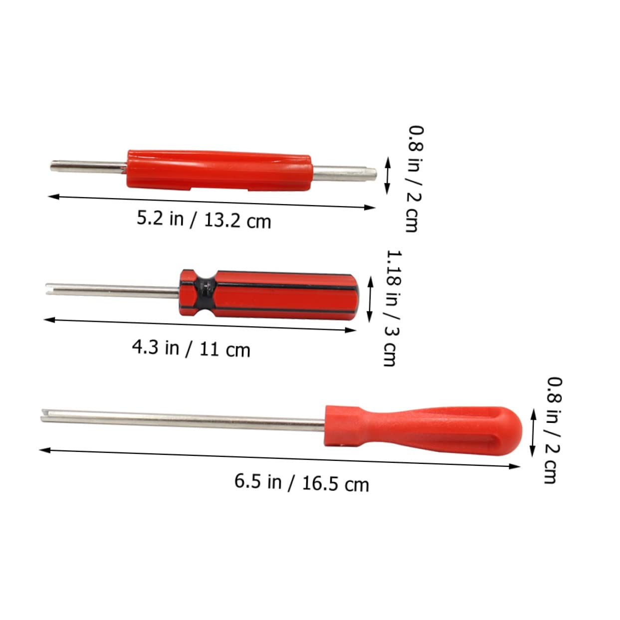 GANAZONO 1Set Valve Stem Removal Tool Kit Valve Core Remover for Tire Maintenance Easy to Use Tire Valve Tools for Automotive and Bicycle Applications