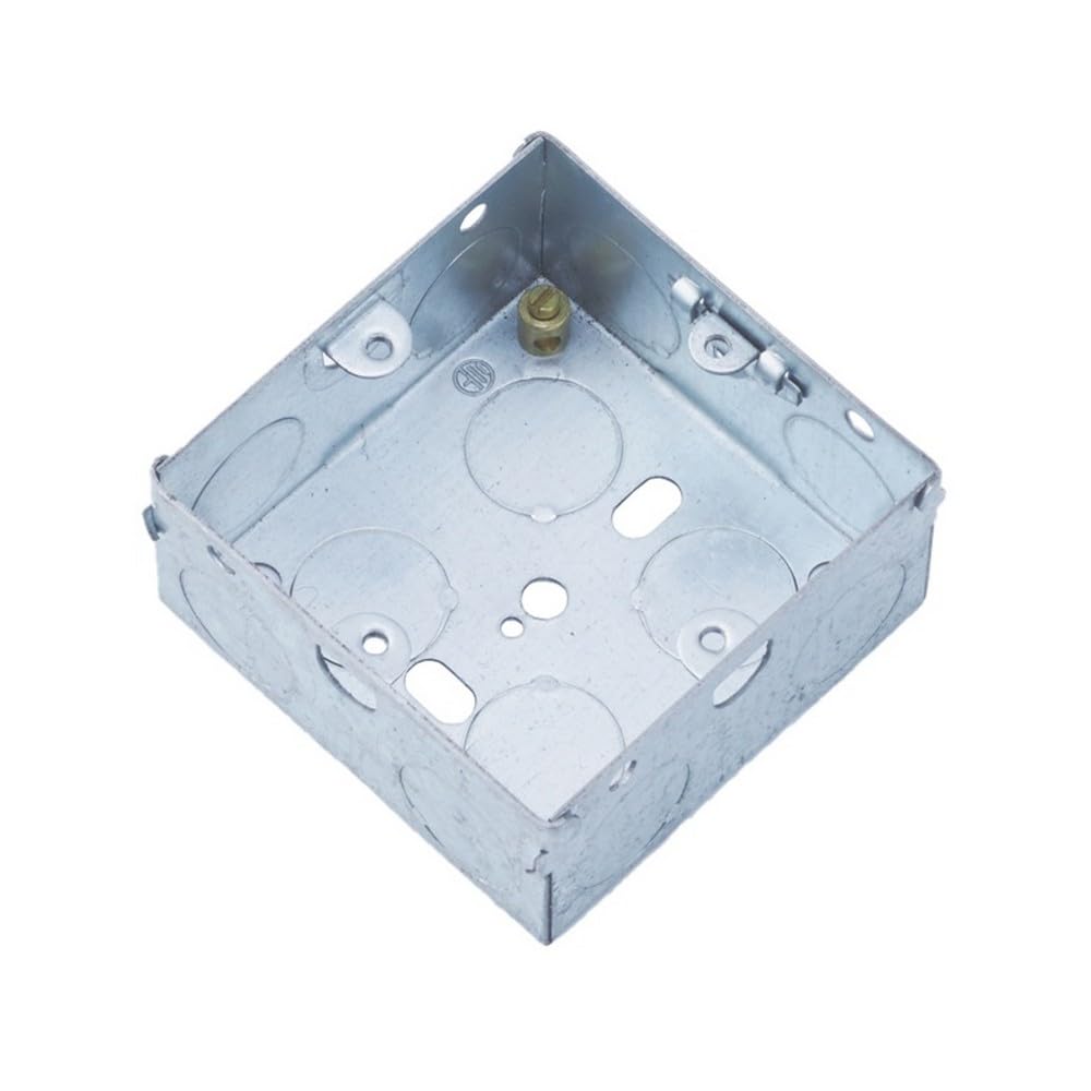 Dencon 35mm 1 Gang Metal Box to BS4664