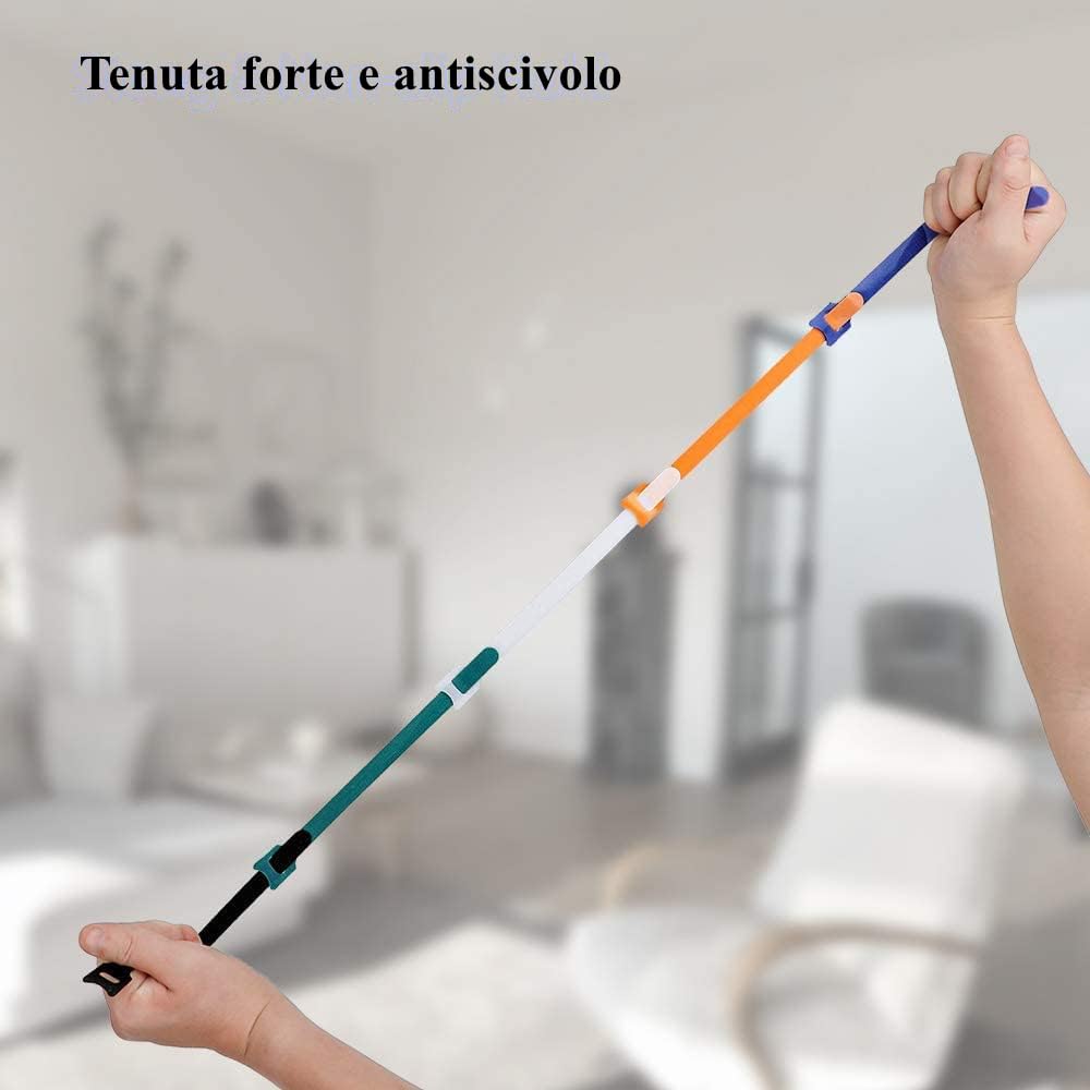 16 Fascette Portacavi Riutilizzabili Da 12 Pollici – Gancio E Passante Regolabili – Nere