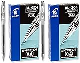 Pilot G-Tec-C Ultra Fine Black 0.4mm Rollerball Pen 2 Dozen [Office Product]