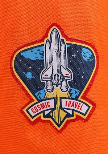 Disfraz de astronauta infantil naranja clásico miniatura 6