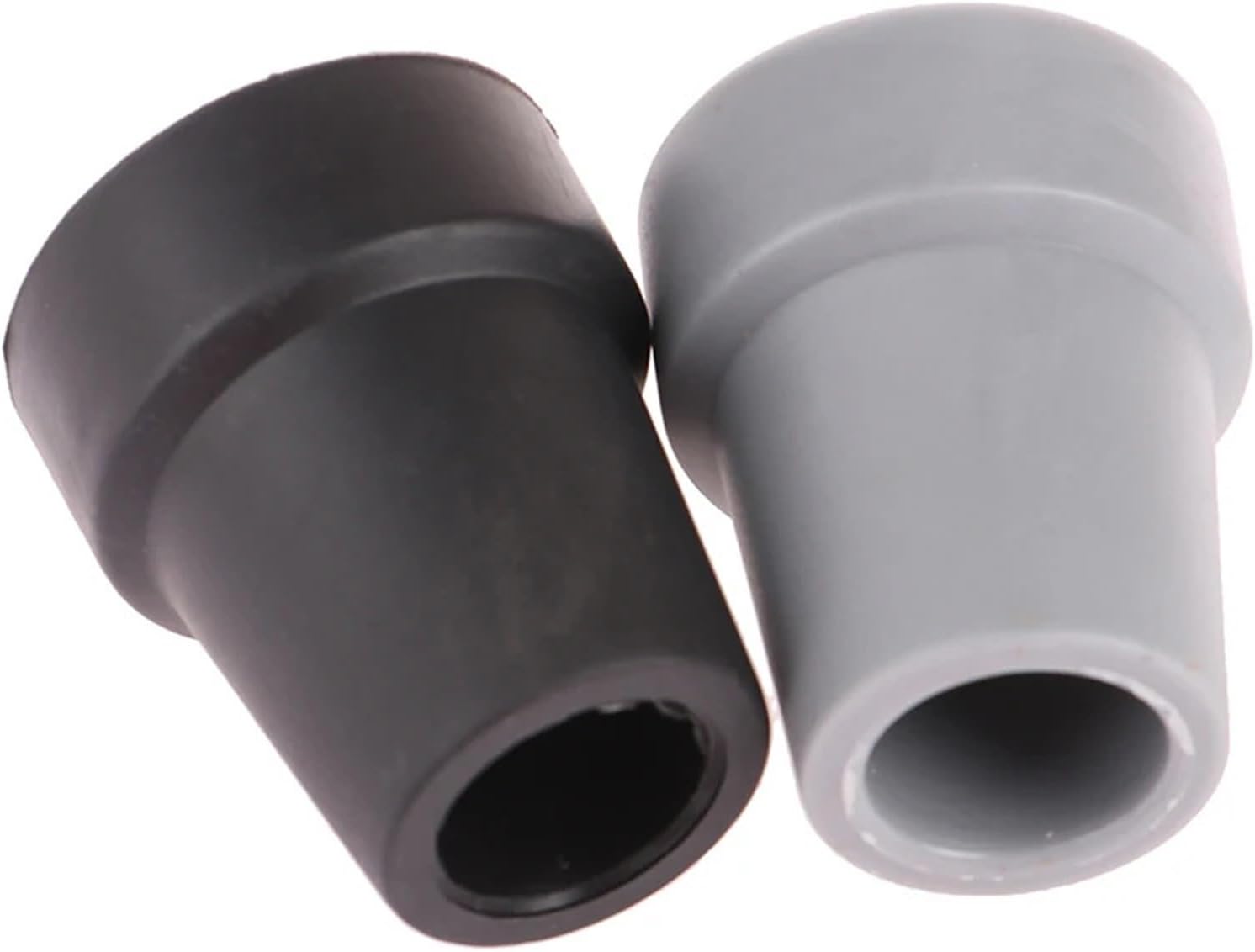 Replacement Cane Tips 10pcs 19mm Rubber Crutch Tip Pad Anti-Slid Heavy Duty Replacement(Gray)