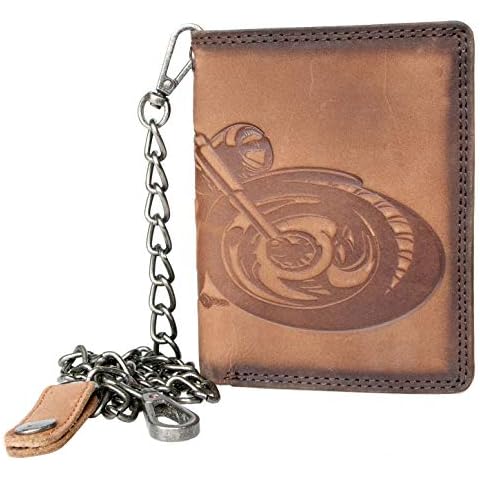 Porte-monnaie FLW en cuir marron Cover