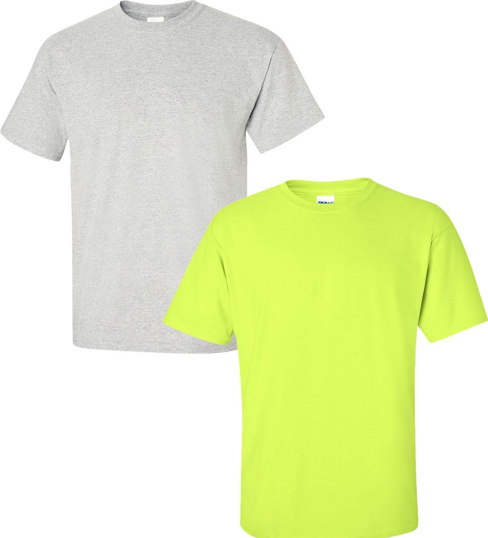 Gildan Ultra Cotton T-Shirt, Style G2000, Multipack T-Shirt Homme (Lot de 10)