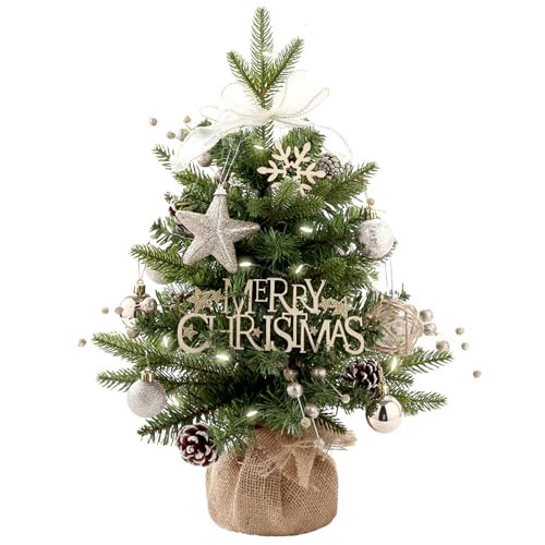 DUOJIN künstliche Weihnachtsbäume, Weihnachtsdekoration, Mini...