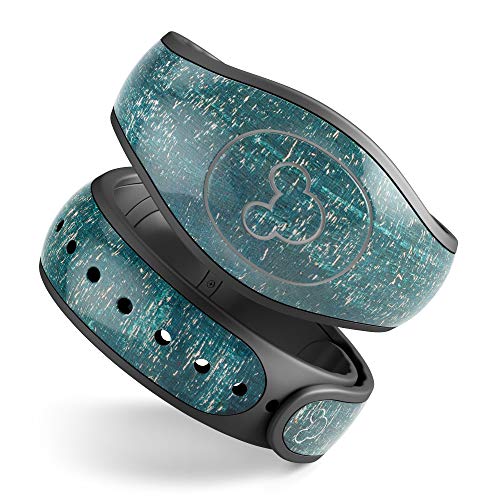 Design Skinz Aged Green Paint Surface Premium Vinyl Decal Wrap Cover for The Disney MagicBand+ (Fits MagicBand+ for Disney Parks)
