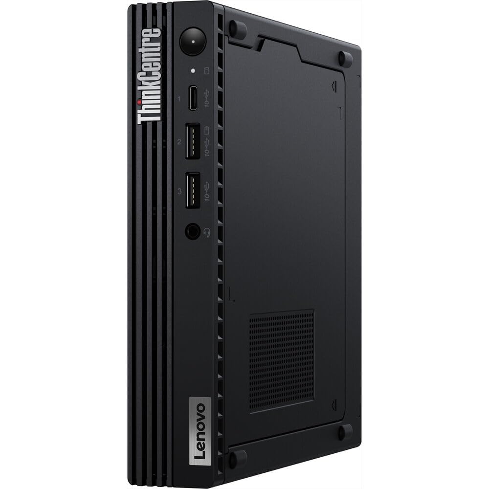 Lenovo ThinkCentre M80q Tiny Mini PC de bureau, Intel Core i5-10500T, 16 Go de RAM, SSD 512 Go, WiFi, Bluetooth, sans clavier et sans souris, Windows 11 Pro (reconditionné)