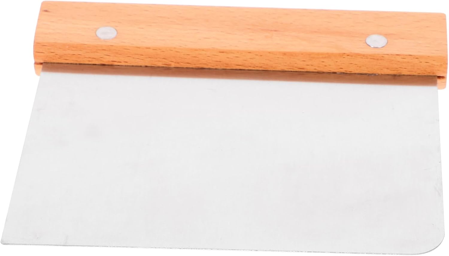 Wooden Handle Dough Scraper Cutter for Baking and Cooking