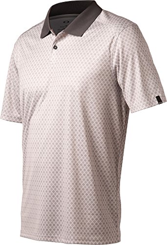 Oakley Andrew Polo Golf Shirt Closeout New Men's New - Stone Grey 22Y Small