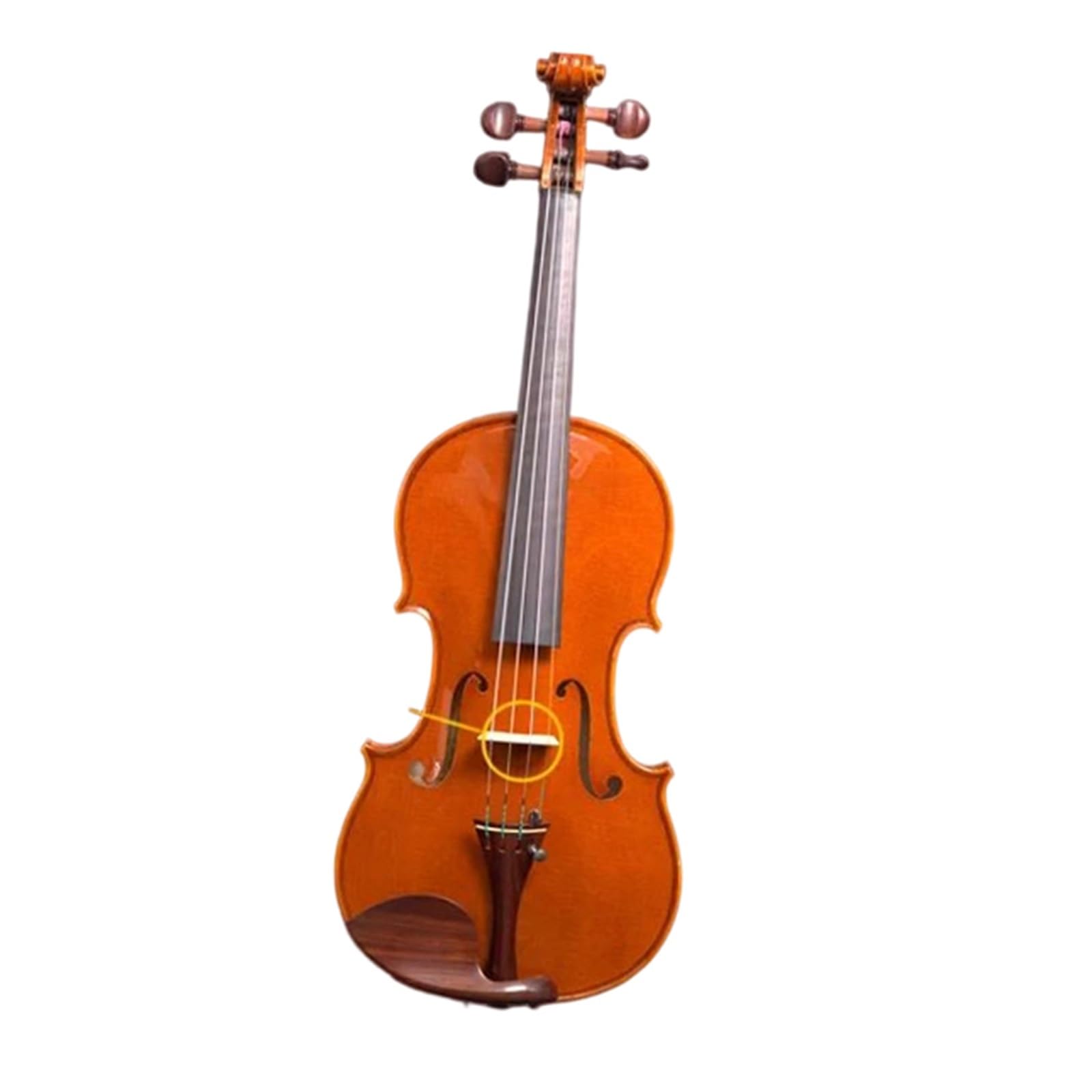 Violín 4/4 Hecho A Mano (pícea Envejecida) Violín Principiantes | Grado de concierto; incluye arco de madera de Brasil