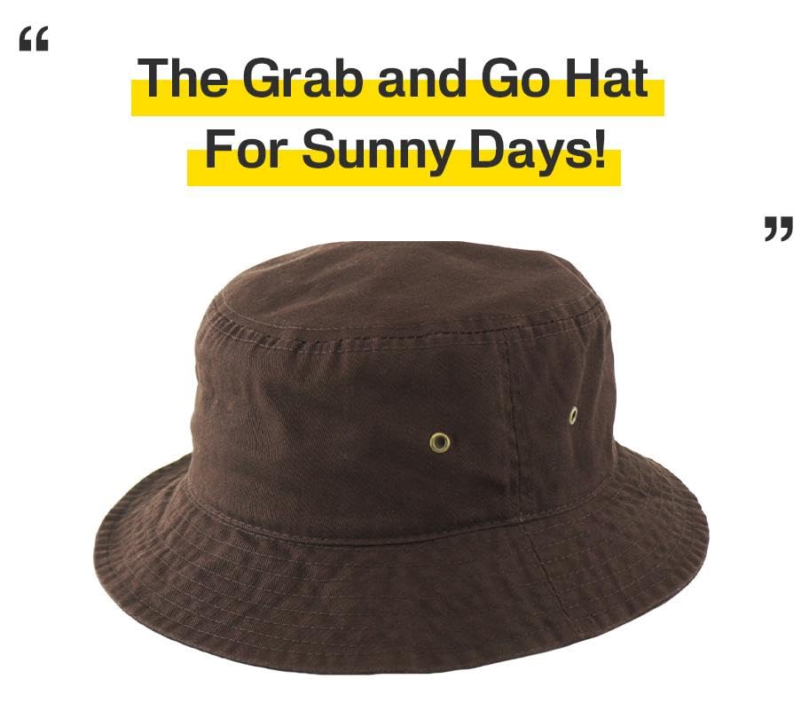 Image of KBETHOS 100% Cotton Washed Bucket Hat