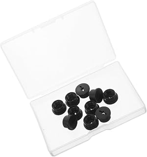 UKCOCO 10 Piezas Accesorios para Cascos de Futbol Metal Black