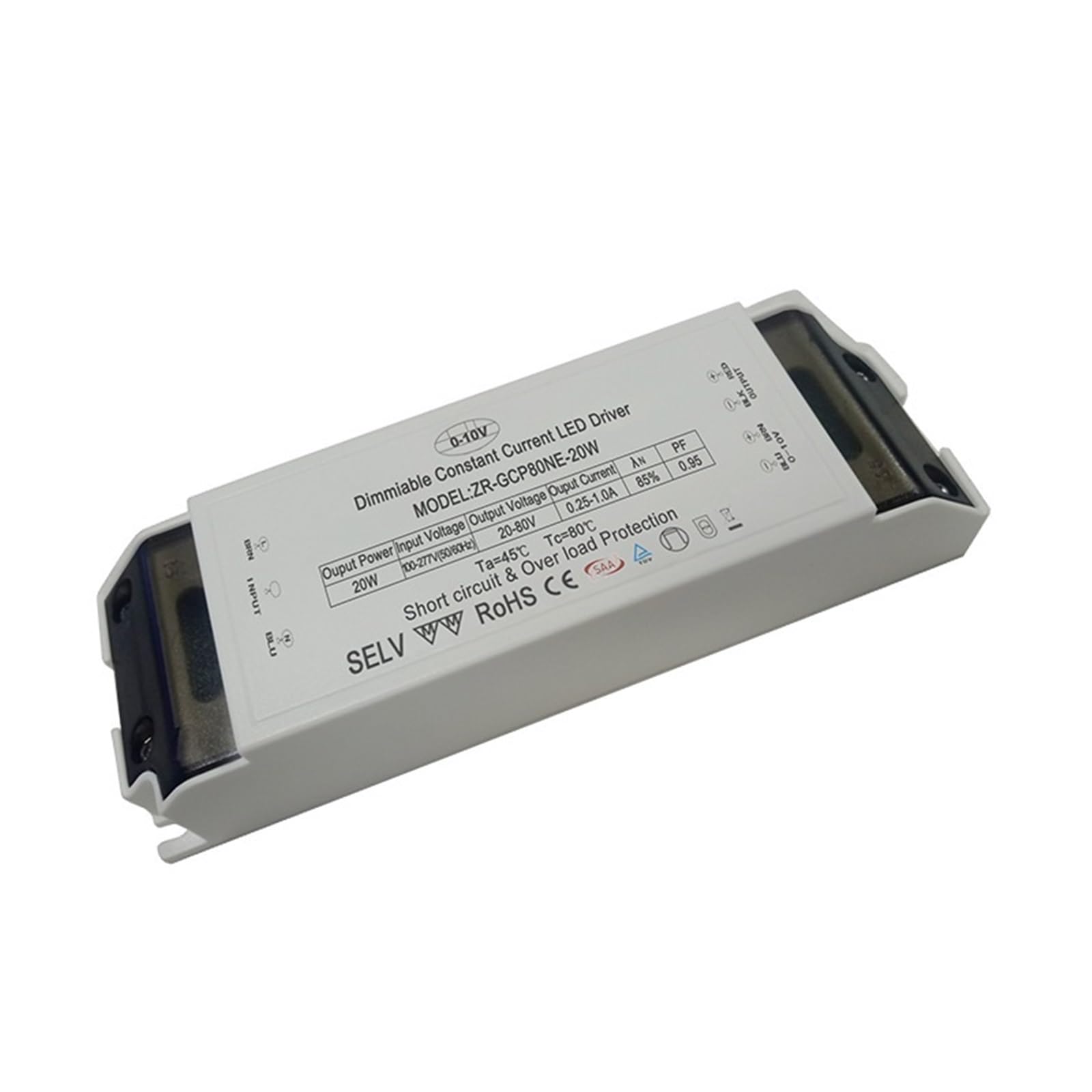 Alimentation LED basse tension pour gradation de plafonnier de salon