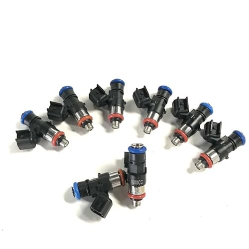 Set of 8 1000cc High Flow Fuel Injectors 96lb EV6 for GEN4 LS3 LS9 LSA LS7 LS4 E85 Compatible