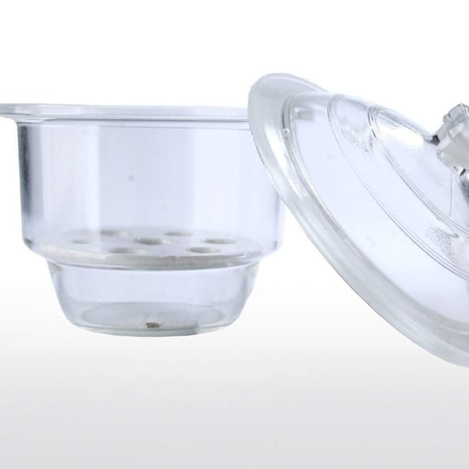 Szklany eksykator próżniowy, szklana suszarka próżniowa z płytą porcelanową, pogrubione ścianki/wysoka przezroczystość, do badań laboratoryjnych, odpowiedni dla przemysłu farmaceutycznego