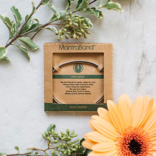 MantraBand Bracelets - Inspirational Engraved Adjustable Mantra Band Cuff Bracelet - Gold color - Gifts for Women3