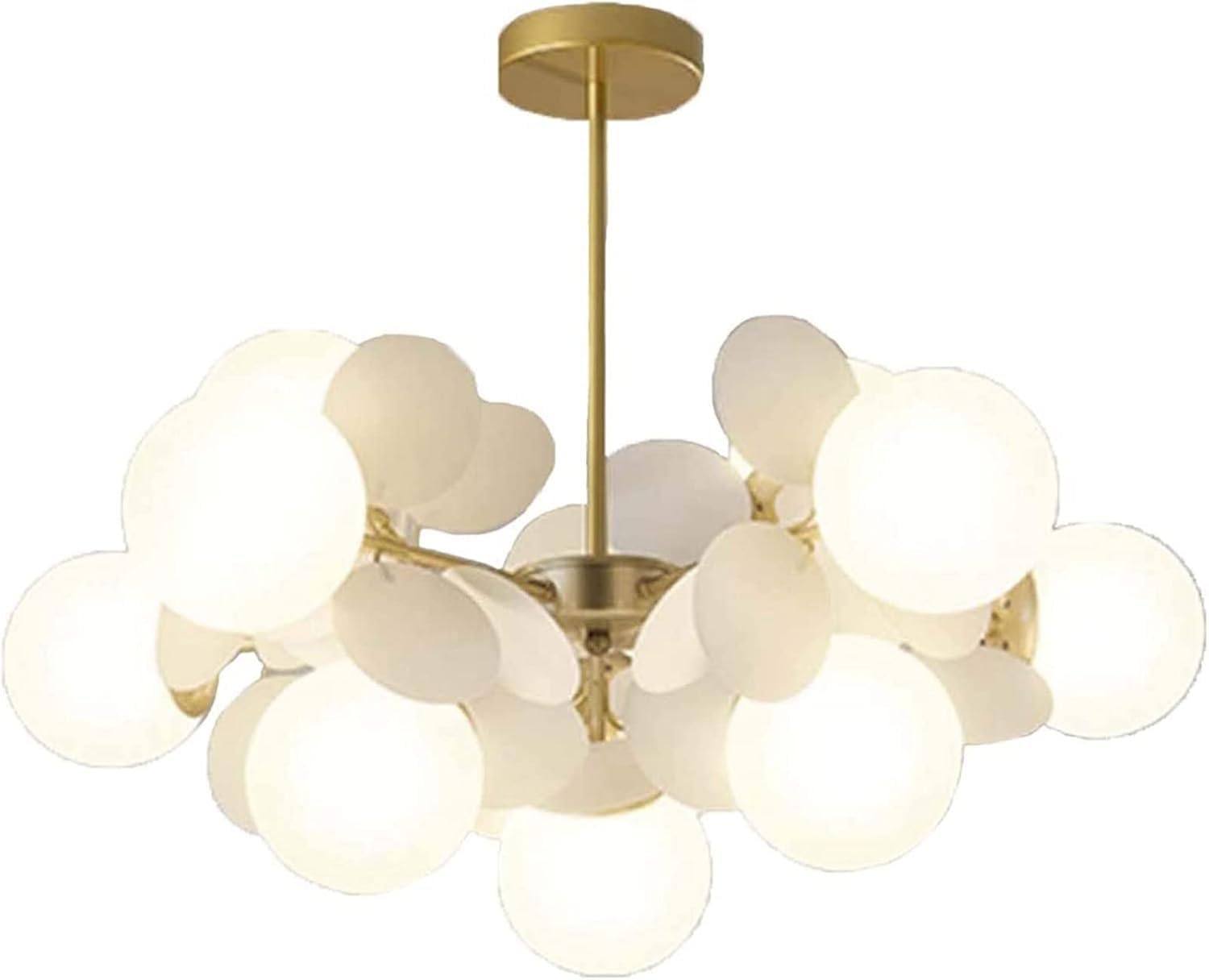 HYJAUSXB Indoor Led Ceiling Pendant, Chandelier Light Modern G9 Hanging Pendant Lighting Crystal Chandeliers Flush Mount Pendant,Foyer