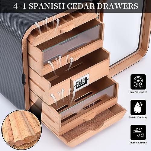 Image of Cabinet with 4+1 Drawers