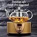 Artcome 1000ml / 34oz Glass Teapot with Removable Infuser, Stovetop Safe Teapot, Blooming and Loose Leaf Tea Pots