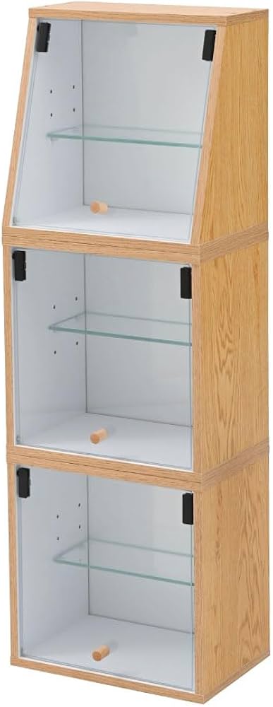 Amazon.co.jp: パレットライフ 簡易組立済み フィギュアケース 3段