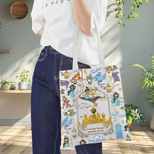 BWWKTOP Desert Princess Tote Bag Magic Lamp Fans Gift miniatura 5