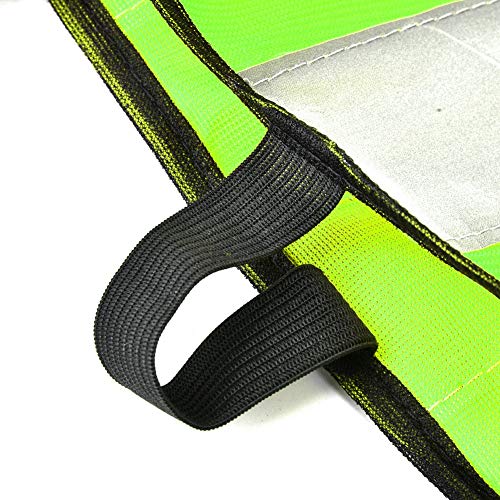 Colete de corrida reflexivo, colete reflexivo infantil confortável usando alta visibilidade colete d