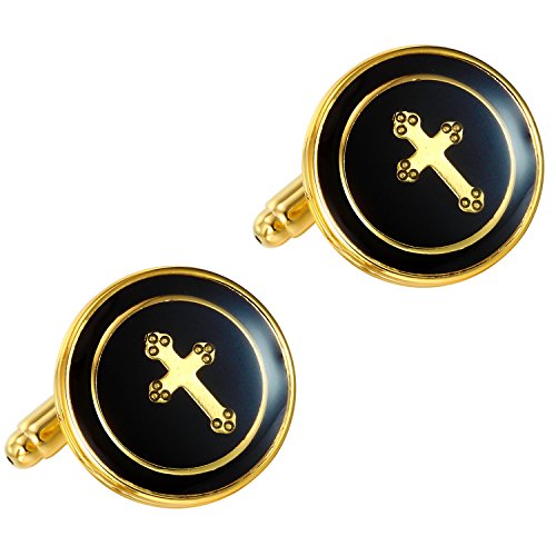 Image of Stunning Mens Nautical Knot Stainless Steel Cufflinks