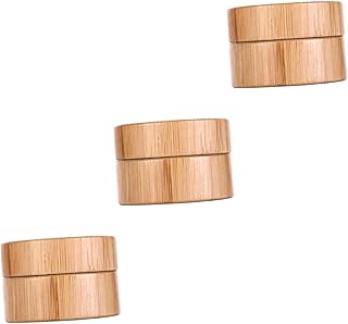 فوميز. 3 قطع من حاويات السفر للكريمات، زجاجات سفر لمستحضرات التجميل والكريمات، زجاجات سفر للكريمات، حاويات كريم قابلة لإعادة الملء