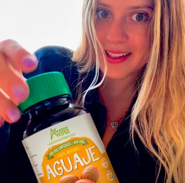 Amazon Andes Aguaje Capsules 400mg - Buriti Fruit from Peru - Moriche Palm Mauritia Flexuosa - 100 Vegetarian Caps - Pure carotenoid Pigment Content - Wild Harvested Amazon Non-GMO Vegan - Image 2