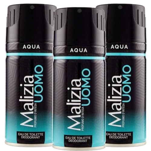 Malizia Aqua Deodorant für Herren Spray 150 ml (3)