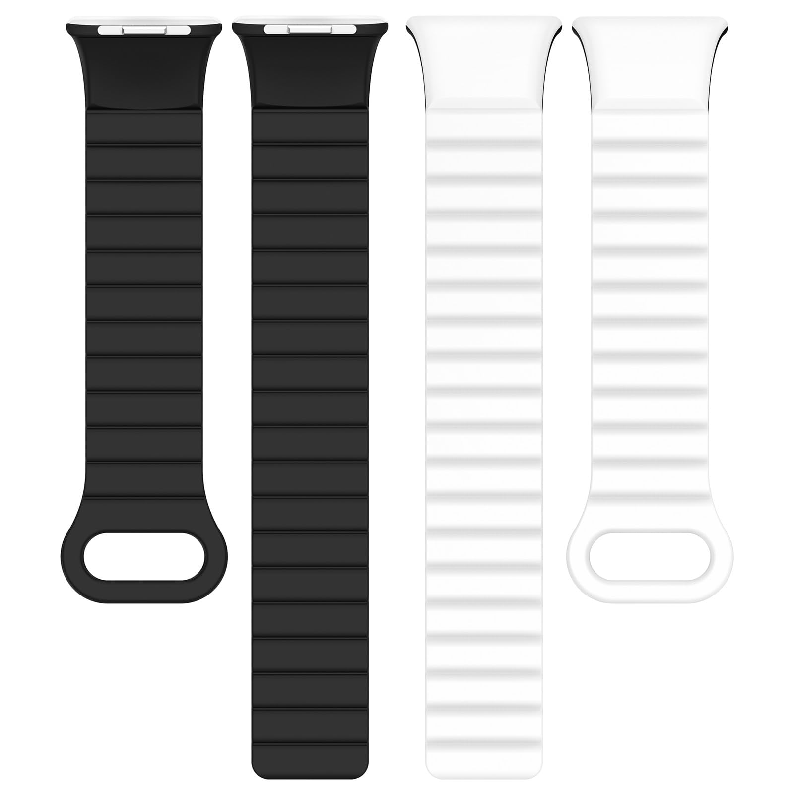 HQHYGM Silikonowy pasek magnetyczny do zegarka Redmi 4 Wymiana akcesoriów Inteligentna opaska na nadgarstek Miękka bransoletka sportowa Paski do zegarków Miband 8Pro
