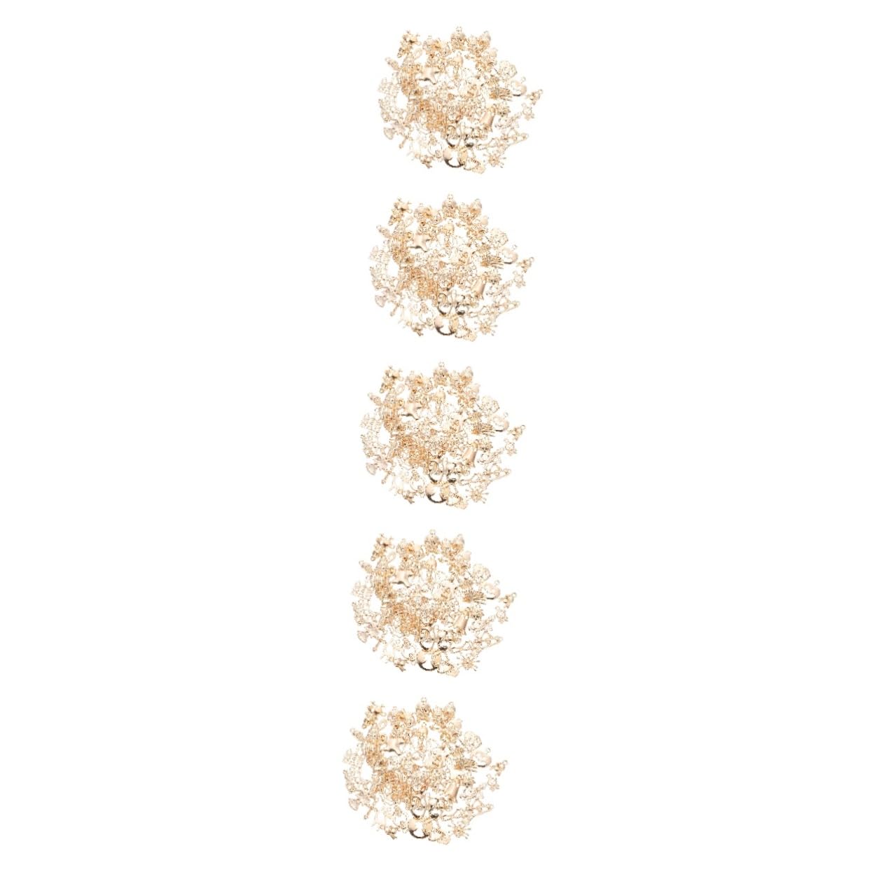SEWACC 300 Piezas Colgante De Halloween Dijes Para Aretes Resistentes Desgaste Decoración De Halloween Encantos De Pulsera Reemplazables Encantos Decorativos Del Collar Aleación Golden