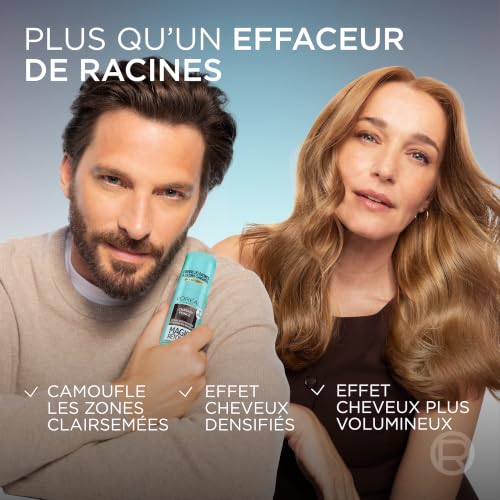 Coloration Spray Retouche Racine 7 Châtain Glacé Magic Retouch 'oreal Paris La Boîte - vue 4