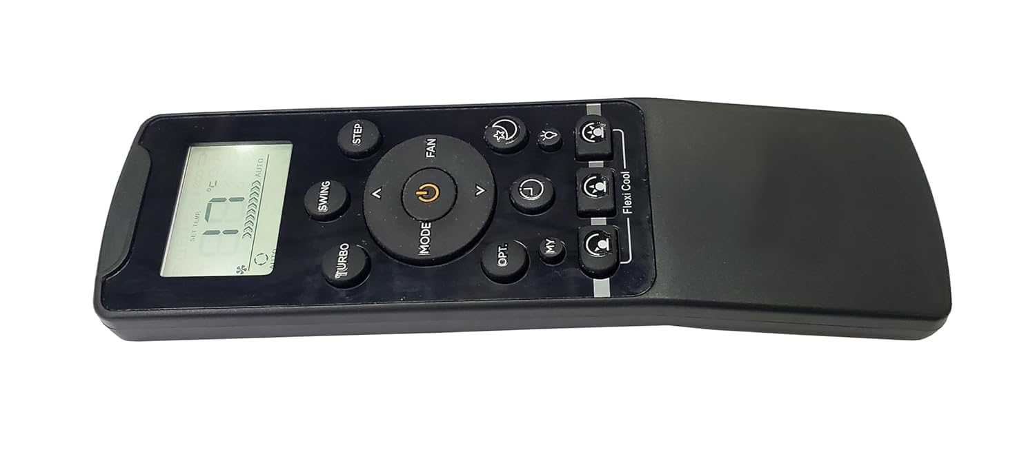 compatible with carrier ac remote original | model 235 black | suitable for 1 | 1.2 | 1.3 | 1.5 | 1.8 | 2 | 2.2 | 2.5 | 3 ton split and window air conditioner | match & buy