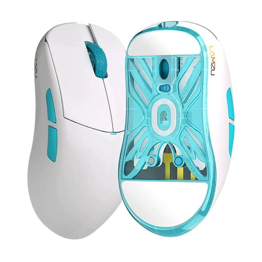 LAMZU Super Light Wireless Mouse 本体 The Best ClawGrip Mouse￤ LAMZU Atlantis MINI superlight