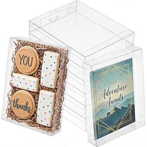 Boîte transparente A2 pour archiver vos cartes de vœux sans plis