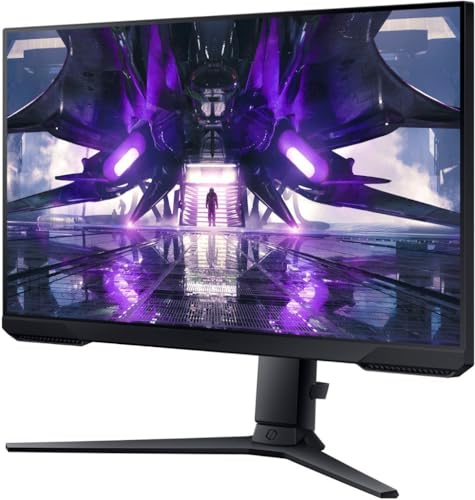 Image of Samsung 27 inch Odyssey G3 Series FHD Gaming Monitor, 165Hz, 1ms, Eye Saver Mode, FreeSync Premium, VESA Mount Capability, Height Adjustable Screen, Black, with HDMI Cable