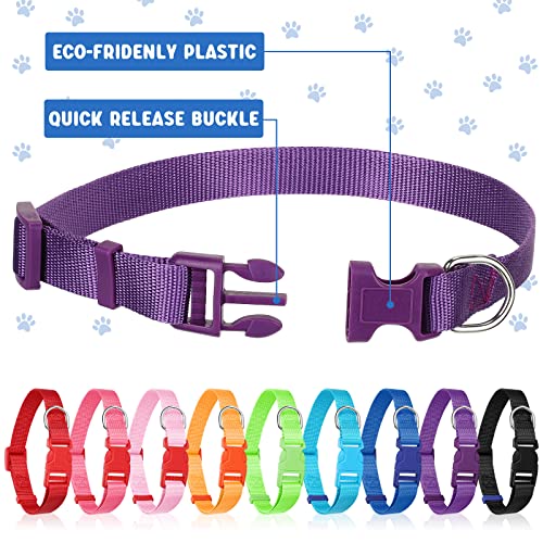 Amylove Collar para Perro Ajustable Nylon 27 Pzas miniatura 3