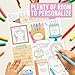 Hadley Designs All About Me Posters Elementary - 20 Star Student Poster Kindergarten, 11x14 All About Myself Star of The Week Poster Preschool, Pastel PreK Classroom Must Haves