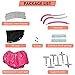 Lyromix 36Inch Kids Trampoline for Toddlers with Handle, Indoor Mini Trampoline for Kids, Small Rebounder Trampoline, Adult Fitness Trampoline for Indoor and Outdoor Use, Bright Pink