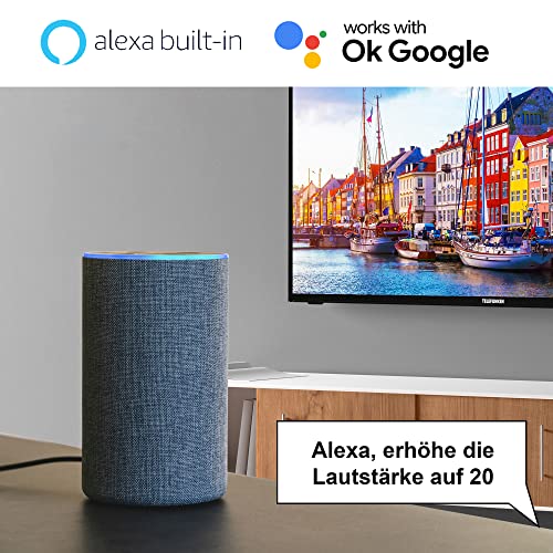 TELEFUNKEN XU58SN550S 58 Zoll Fernseher/Smart TV (4K Ultra HD, HDR Dolby Vision, Triple-Tuner, Alexa Built-In, Dolby Atmos) HD+ 6 Monate inkl. – Bild 7