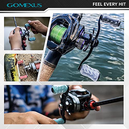 GOMEXUS 85mm Manovella Mulinello con TPE Pomello