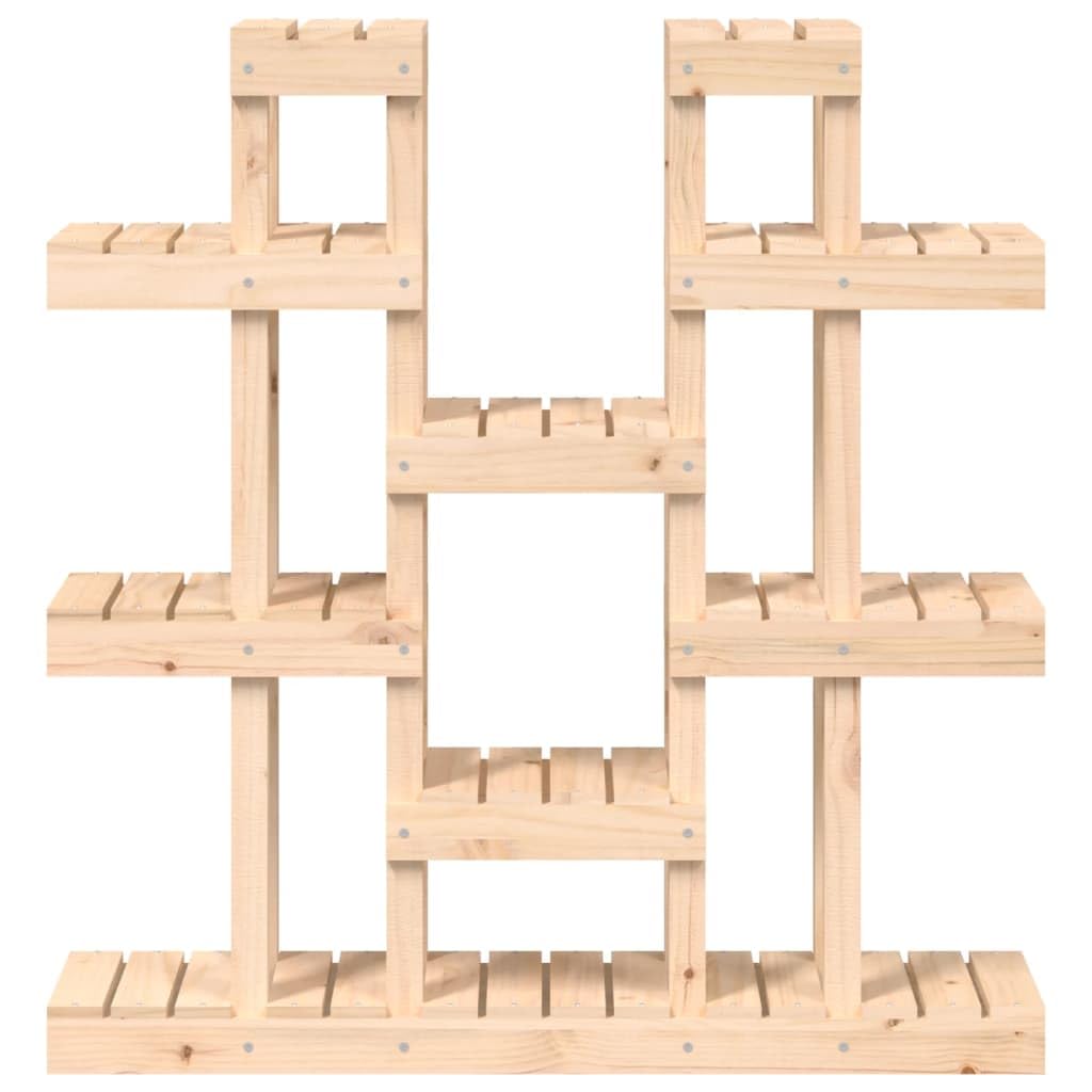 vidaXL Kwietnik 104,5x25x109,5 cm, lite drewno sosnowe