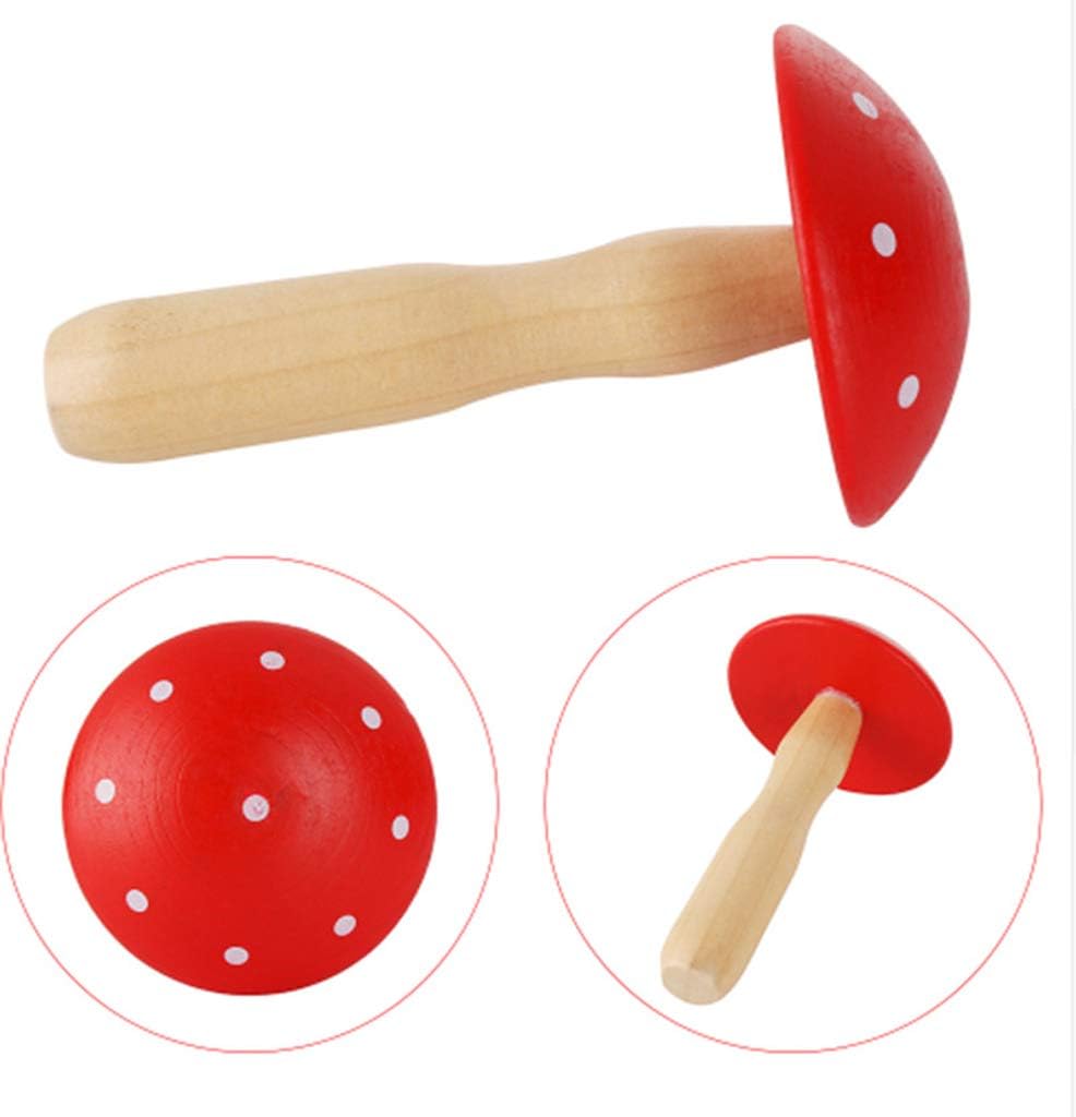 Wood Darning Mushroom Darner Patching Tool Socks Pants Clothes Sewing Mending, As Pic Shows