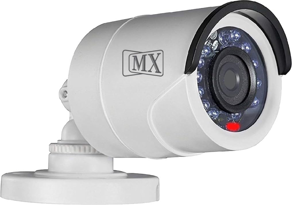 MX Dummy Fake Simulated Infrared IR LED Sensor Black Bullet Wireless Security Camera with Red Light Realistic Looking CCTV Surveillance-image-45