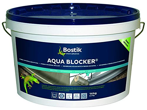 Bostik Aqua Blocker Universalabdichtung Bauwerksabdichtung Dachabdichtung (14kg Eimer)